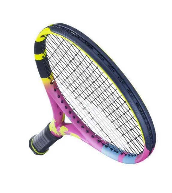 BABOLAT Pure Aero Rafa Tennis Racket (Unstrung) - Jaune Rose Bleu