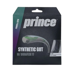 PRINCE Synthetic Gut with Duraflex 17 Tennis String - Black