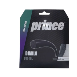 PRINCE Diablo Pro 16L Tennis String - Black