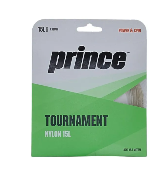 PRINCE Tournament Nylon 15L Tennis String - Natural